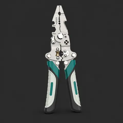 Folding Wire Stripping Pliers