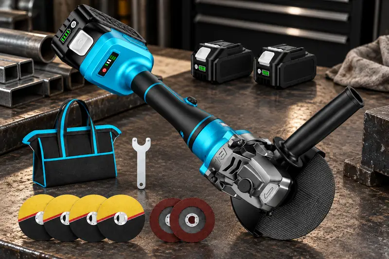 Brushless Angle Grinder 115mm details