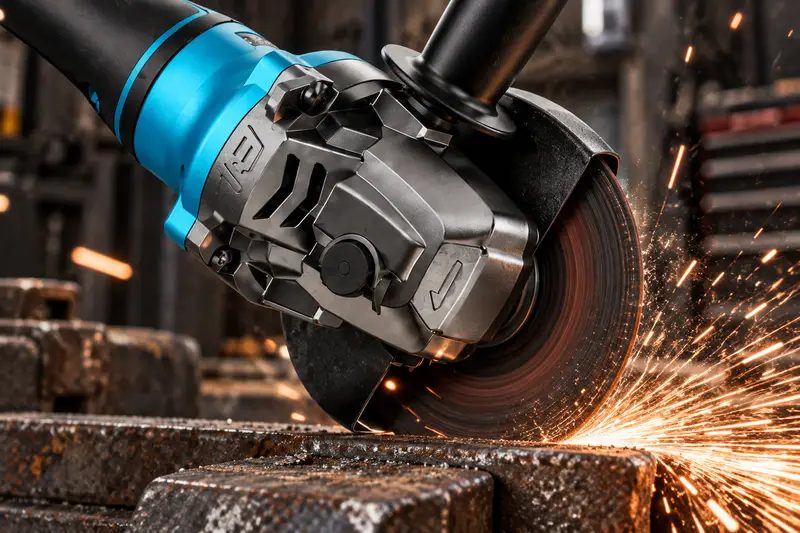 Brushless Angle Grinder 115mm — Dusty Repair Bay