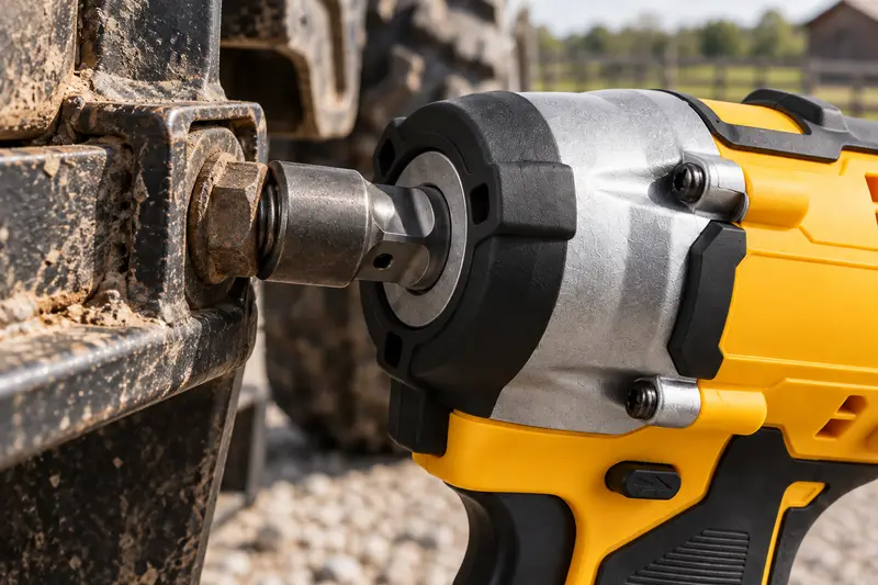 Cordless Impact Wrench — Outdoor Equipment Upkeep