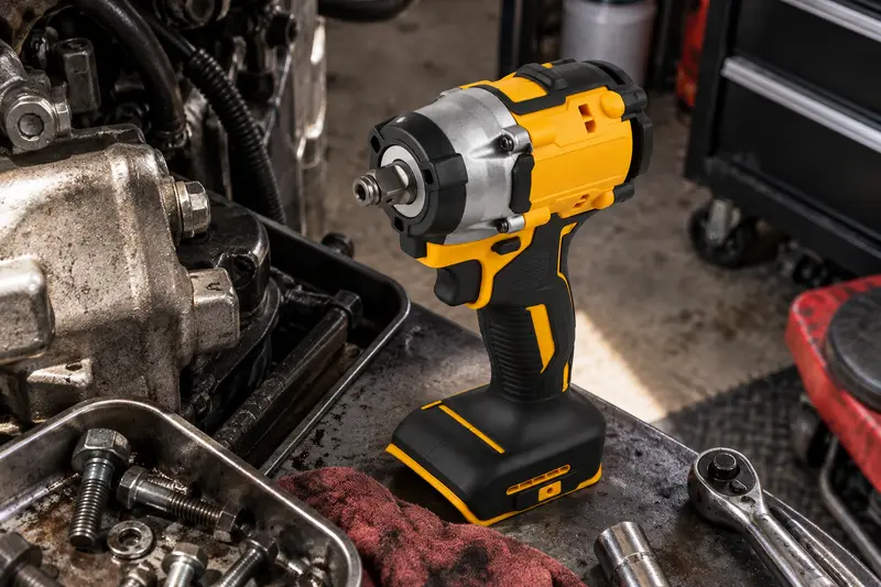 Cordless Impact Wrench — Crowded Garage Maintenance