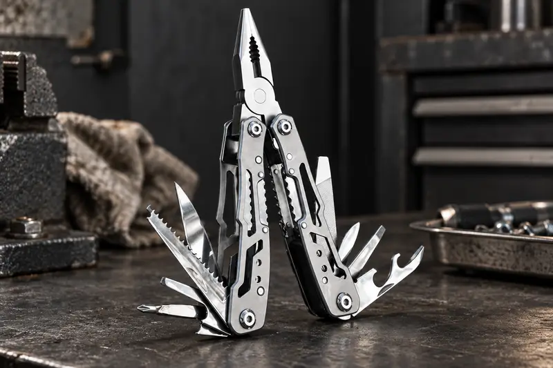 Folding Pliers Multitool details