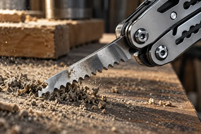 Folding Pliers Multitool — Dusty Bench Cleanup