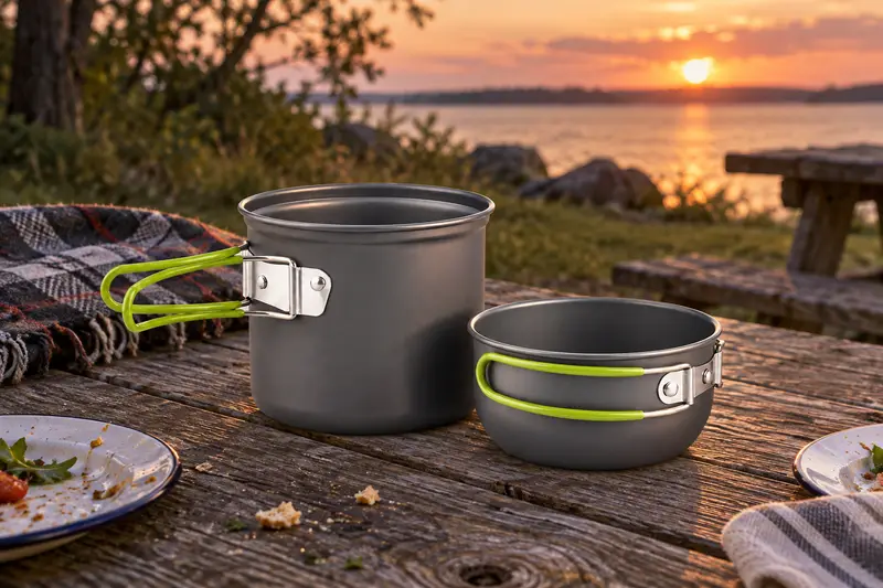 Camping Pot Set — Picnic Near Dusk