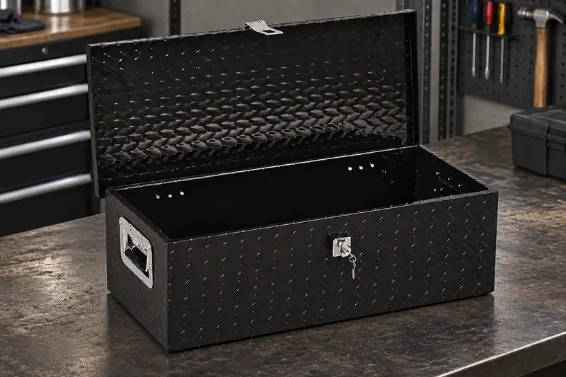 Diamond Plate Tool Box details