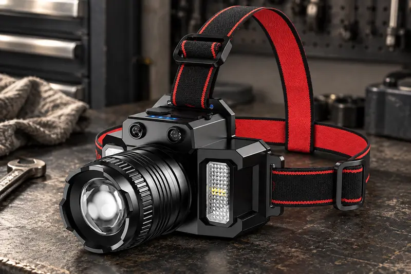 Rechargeable Headlamp details