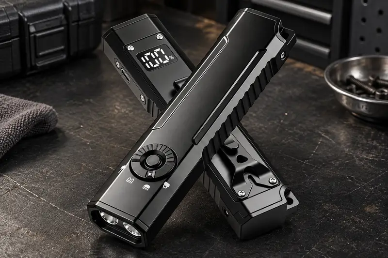 Dual-Light Flashlight details