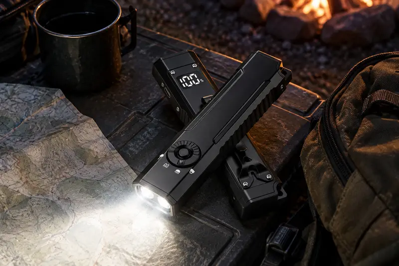 Dual-Light Flashlight — Nighttime Gear Check