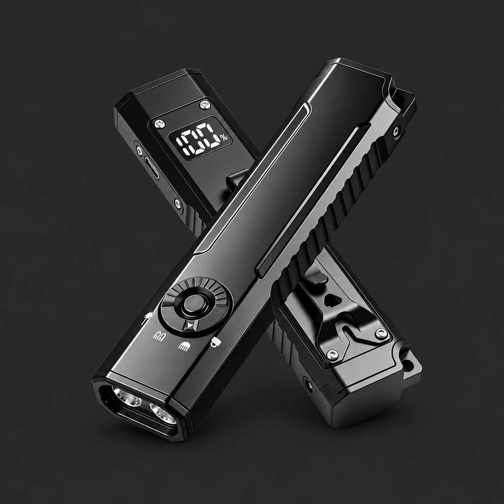 Dual-Light Flashlight