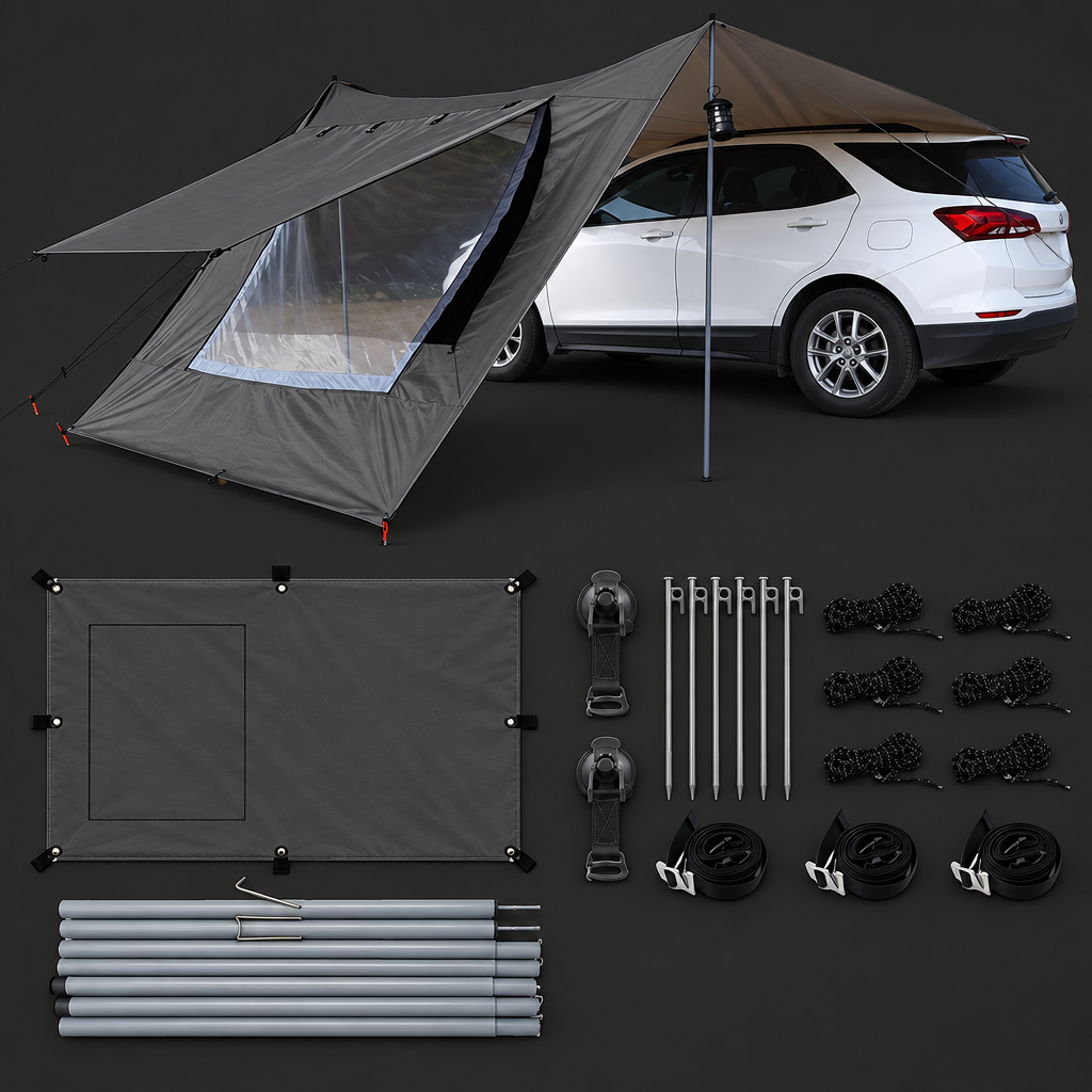 Black Tarp Set
