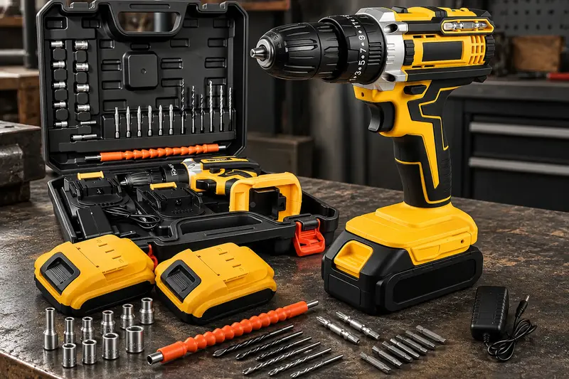 Cordless Drill Driver Kit 21V details