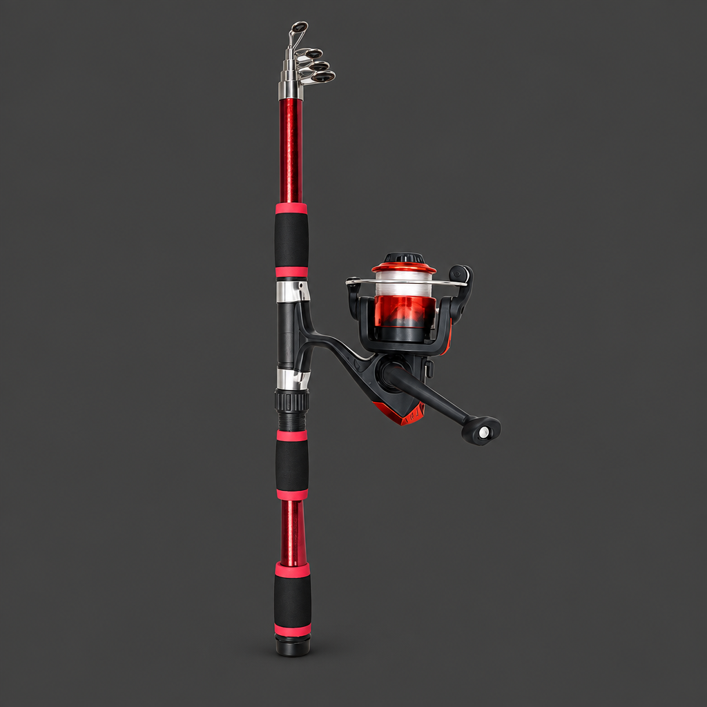 Telescopic Fishing Rod Kit