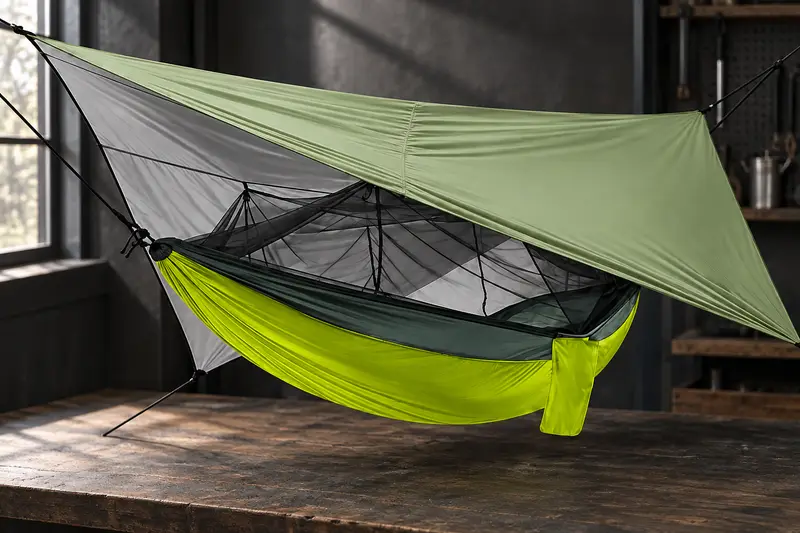 Hammock with Mosquito Net details