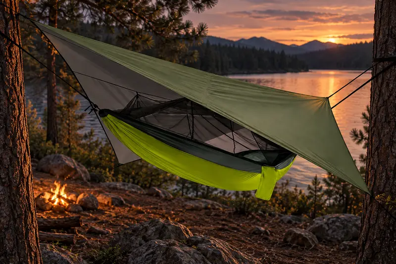 Hammock with Mosquito Net — Two After Dusk