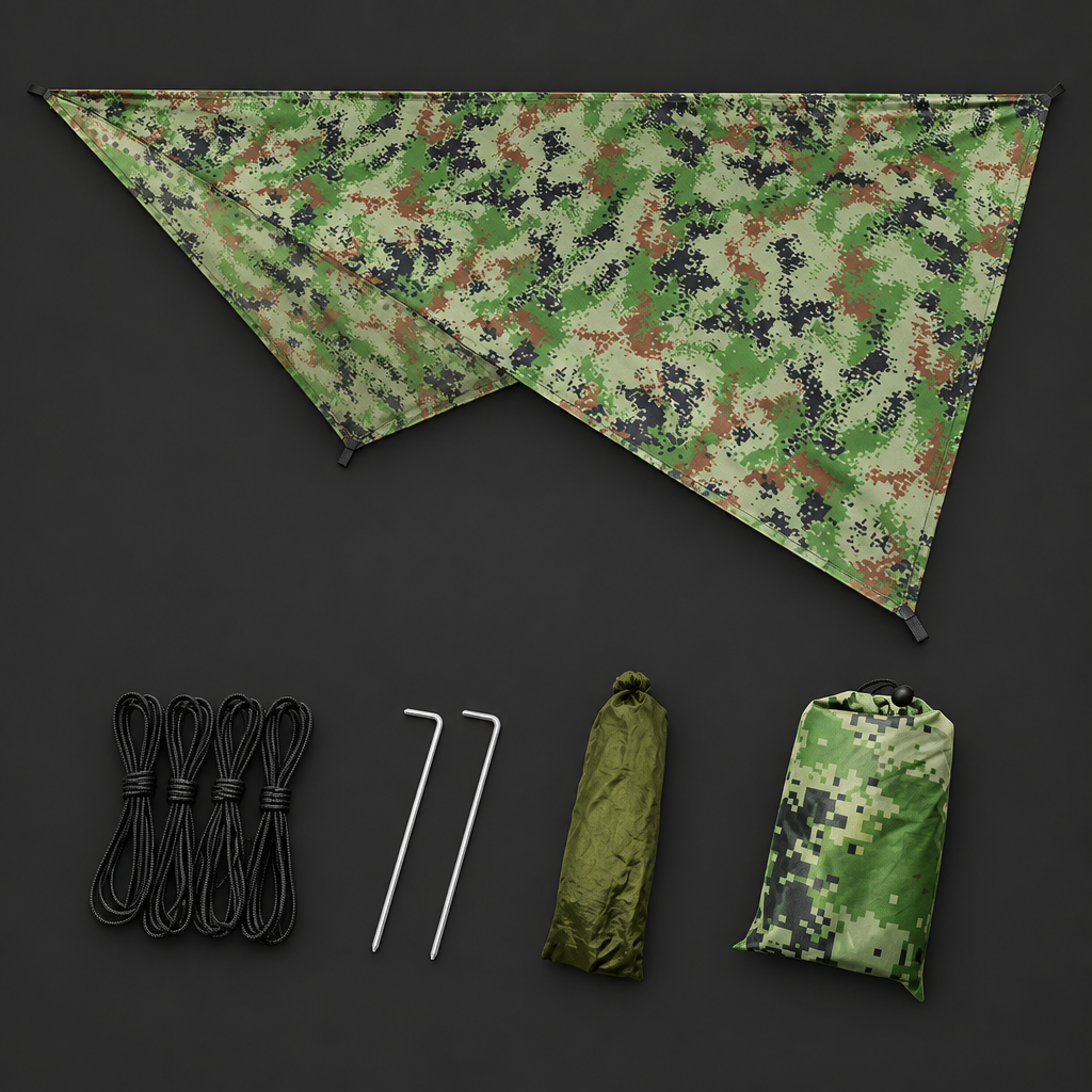 Camou Rain Fly Tarp