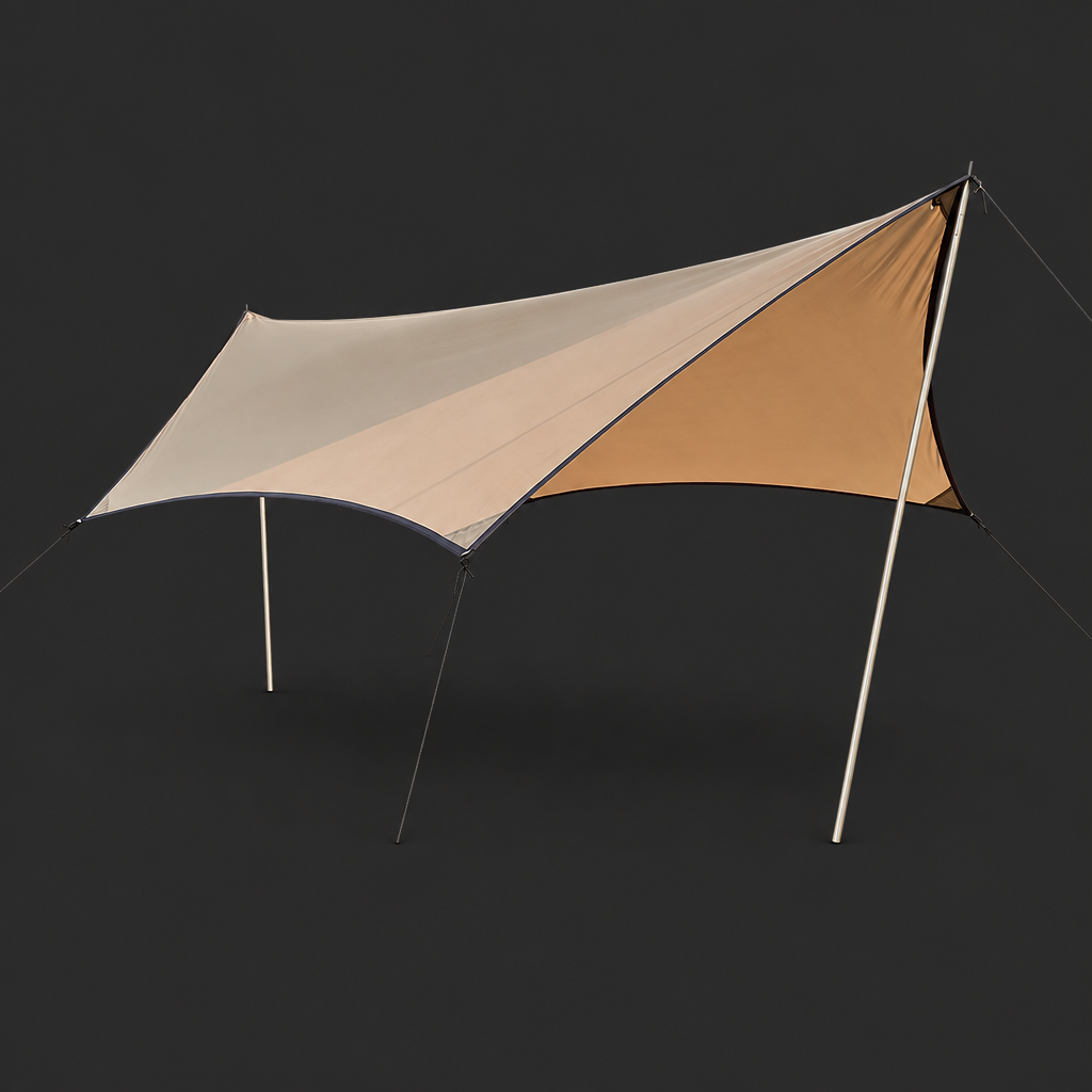 Hexagonal Camping Tarp