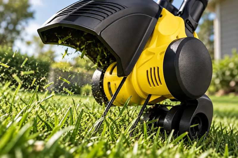 Cordless String Trimmer — Open Lawn Passes