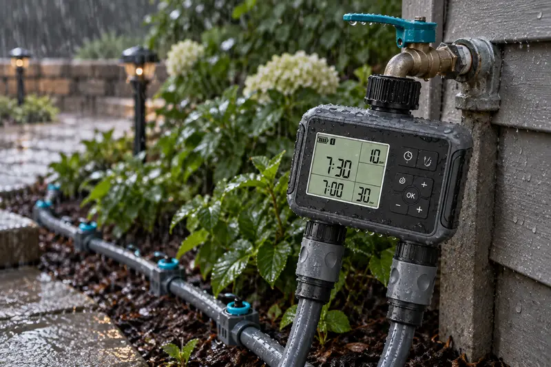 Dual-Zone Misting Irrigation Kit — Rainy-Week Adjustments