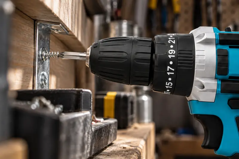 Cordless Drill Driver — Crowded Bench Assembly