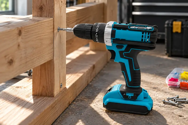 Cordless Drill Driver — Post-Prep Fastening
