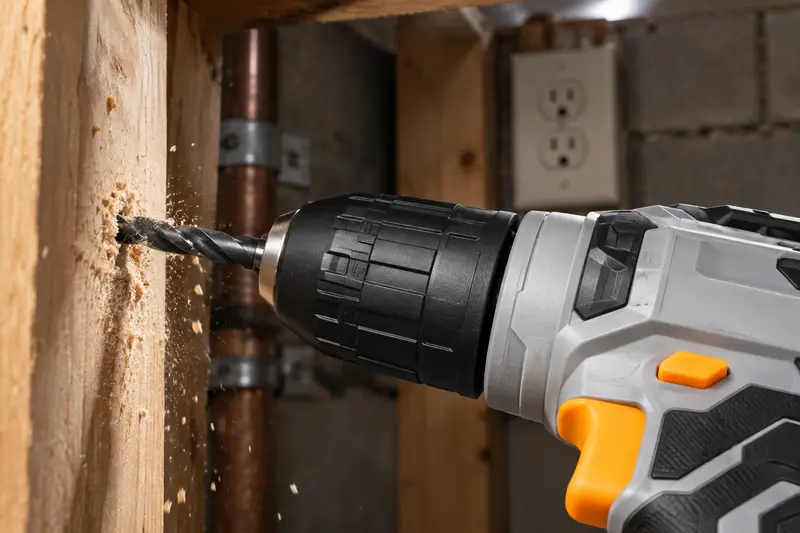 Repair Tool Set Cordless Drill — Outlet-Limited Work Area