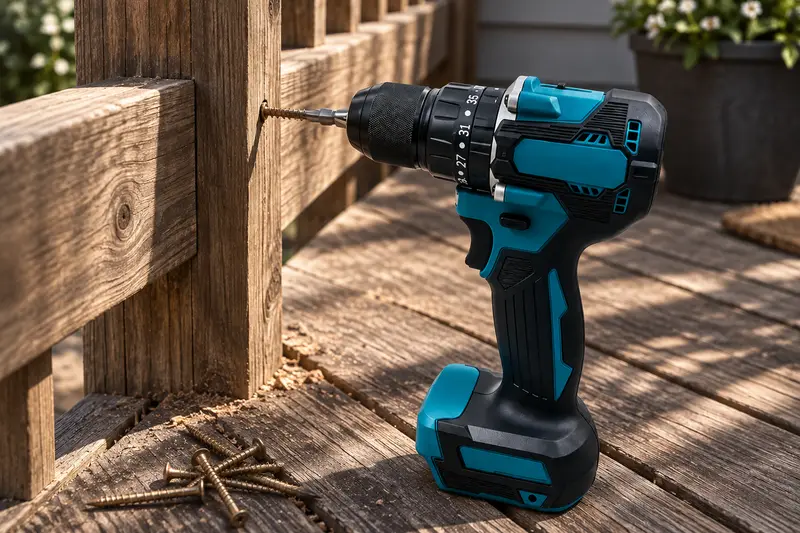 Battery Cordless Driver Drill — Outlet-Free Repairs