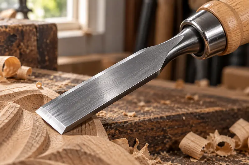 12-Piece Wood Carving Chisel Set — Cramped Carving Bench