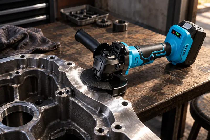 Angle Grinder 2in — Finish Before Assembly