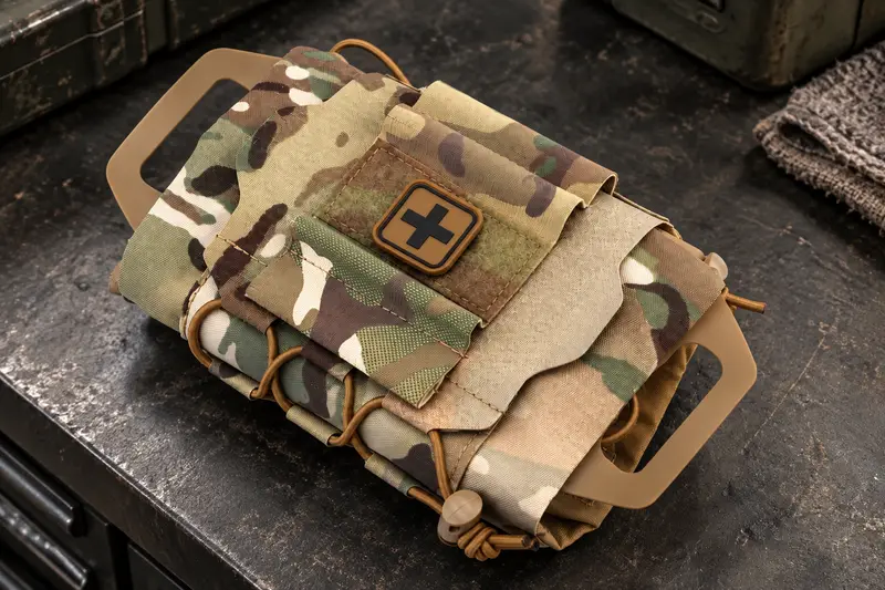 Camouflage First Aid Pouch details