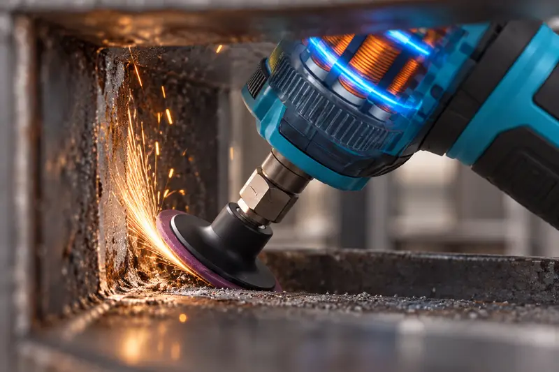 Right Angle Die Grinder Kit — Recess Cleanup