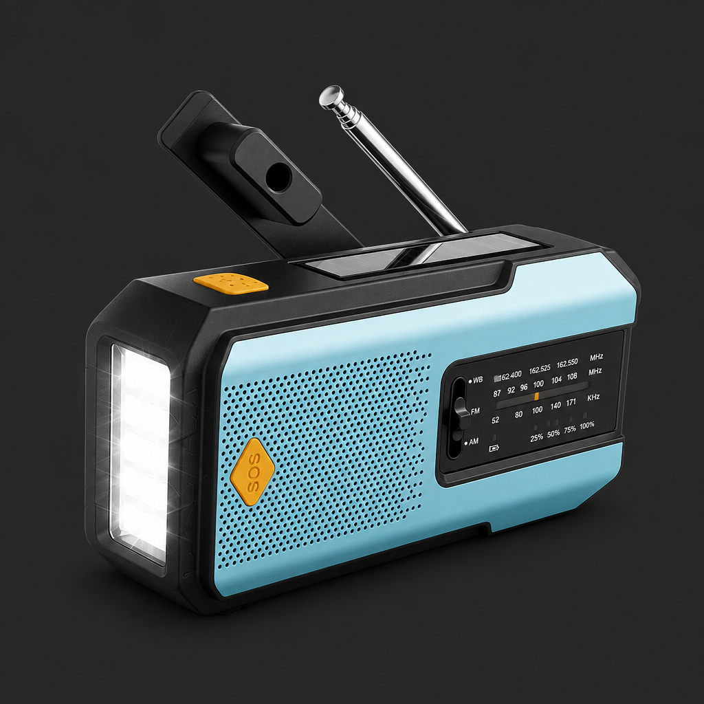 Hand Crank Weather Radio