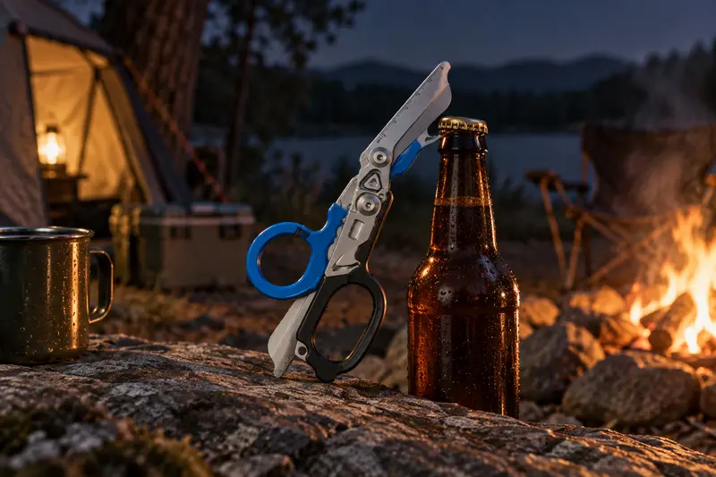 Folding Trauma Shears — Camp After Dark