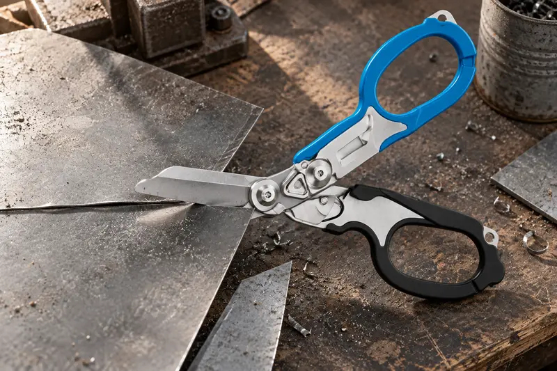 Folding Trauma Shears — Dusty Workshop Cutting