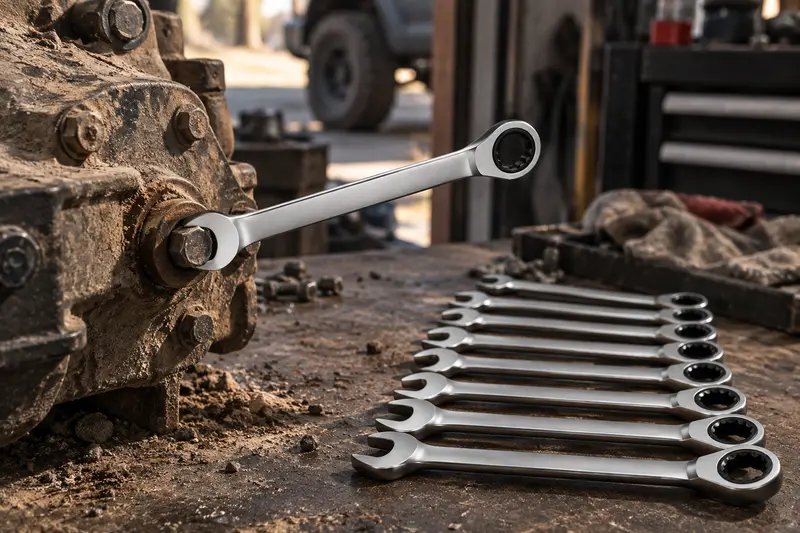 12-Piece Ratcheting Wrench Set — Dusty Bench Teardown