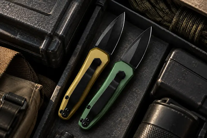 Pocket Knife with Clip — Cramped Gear Area