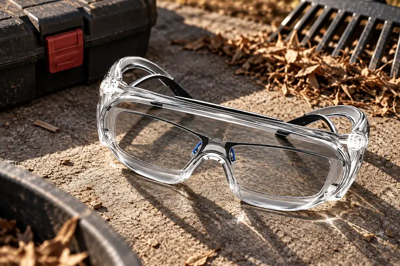 Over-Glasses Safety Glasses — Outdoor Maintenance Check