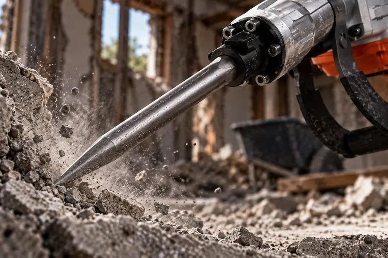 Demolition Hammer — Dusty Teardown Site