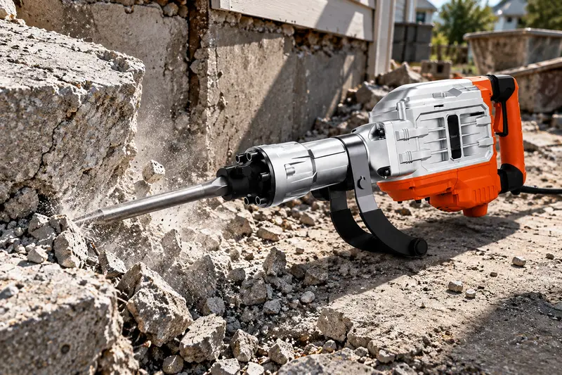 Demolition Hammer — Daylight Outdoor Demolition