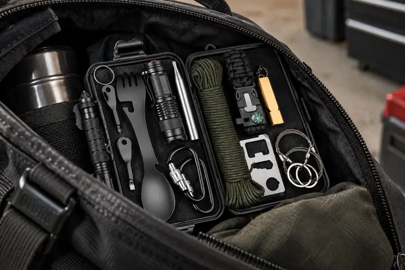 Emergency Survival Kit — Tight Carrying Space