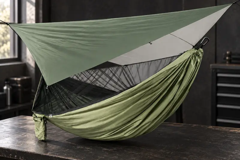 Hammock with Mosquito Net details